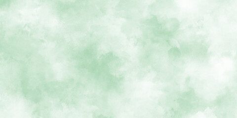 Fototapeta premium soft green watercolor texture background, fringe bleed wash and bloom design, blobs of paint and old vintage watercolor, textures backgrounds and web banners design, 