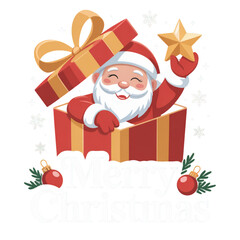 santa claus with gifts