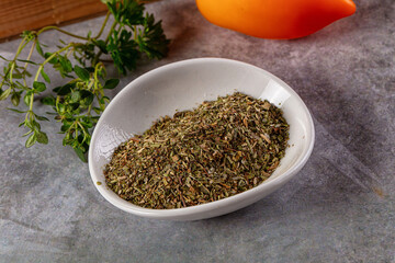 Dry Provance herbs mix seasoning