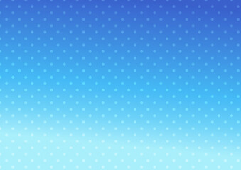 青色のグラデーションと淡いドット柄の背景素材