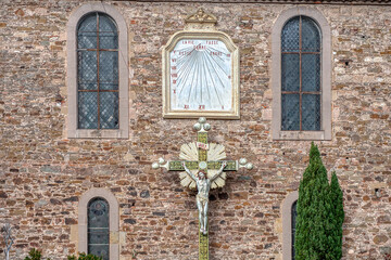 Obraz premium Church of Our Lady of Taur. Realmont, France