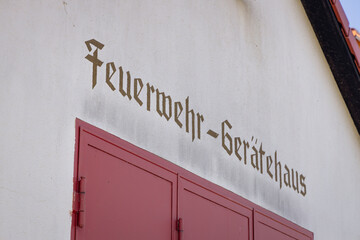 Ger&auml;tehaus der Freiwilligen Feuerwehr
