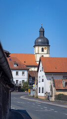 Fototapeta premium Kirche Kleinbardorf im Grabfeld