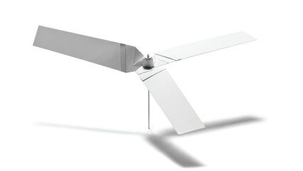 wind turbine isolated on white