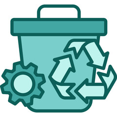 Recycling Program solid icon