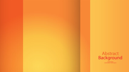 warm and orange color background abstract art vector