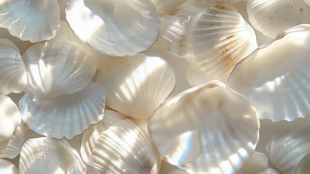 Video A cluster of shells graphed from a tight angle