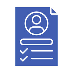 Curriculum Vitae Icon