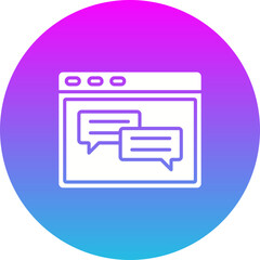 Online Chat Icon