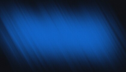 Blue black smooth transition background with noise texture.