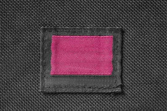 Blank patch label