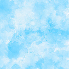 Soft light blue watercolor background texture