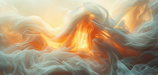 An ethereal and dreamy abstract design