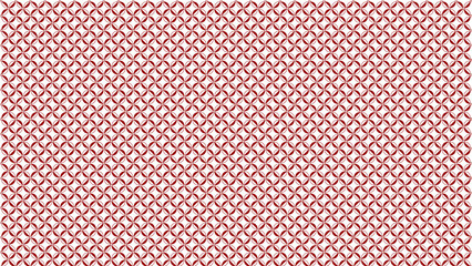 Seamless dark red geometric petal pattern creating an elegant tessellation on a white…