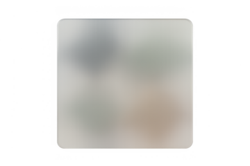 Glassmorphism frosted transparent square, blur effect on abstract gradient background, uiux design element