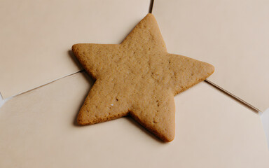 Gingerbread Star Cookies: Festive Holiday Baking Treats and Desserts for Celebrations