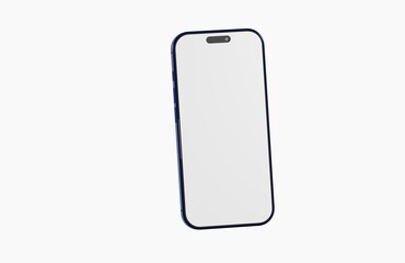 Clean smartphone design perfect for app showcases, website presentations, and technology-related content. Featu