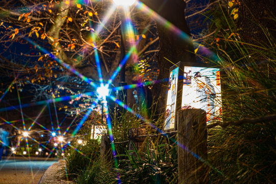 うえの華灯路 浮世絵行燈