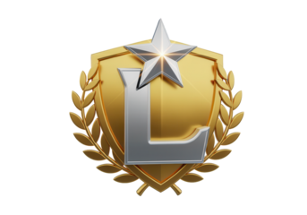 A 3D icon of a champion icon with a leader icon, representing a top performer and a leader, with a star for a victory.