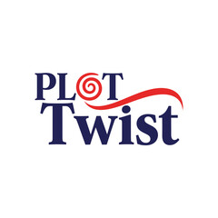 Creative plot twist typography t-shirt design