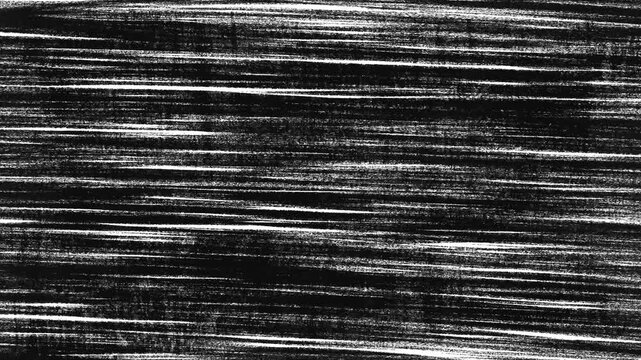 Animated background of hand-drawn black lines in pencil on scuffed paper, dynamic background for advertising