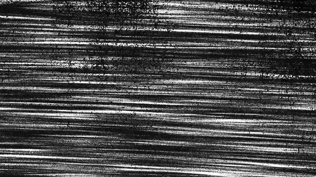 Animated background of hand-drawn black lines in pencil on scuffed paper, dynamic background for advertising