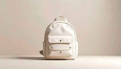A small children&rsquo;s backpack placed on a neutral background, styled in a clean minimalist product composition.