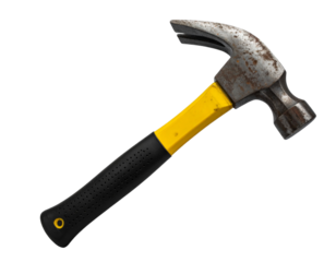 Professional Demolition Sledgehammer Tool for Construction Work PNG Cutout