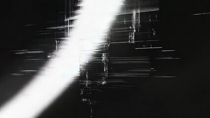 Abstract digital data lines creating a network grid pattern across a dark background, representing technology, cyberspace, hacking, and connection failure with a futuristic static grunge texture - Powered by Adobe