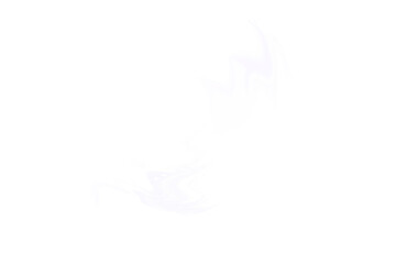 流動的な立ちこめる煙　紫 