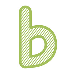 Handwritten Lowercase Letter Vector