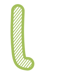 Handwritten Lowercase Letter Vector