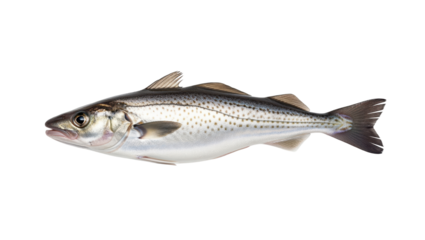 Fresh raw haddock fish whole body for seafood market industry and culinary gastronomy preparation representing healthy marine protein diet and sustainable fishing ocean catch supply for menu