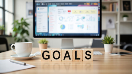 Savings goal achievement plan regarding personal wealth accumulation and financial budget strategy for retirement security or future investment capital growth analysis with revenue forecast