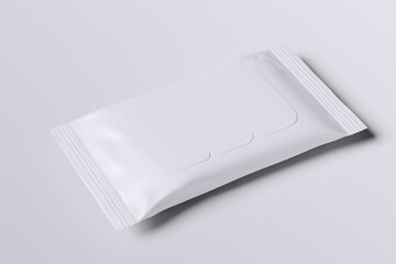 Wet Wipes Mockup Blank