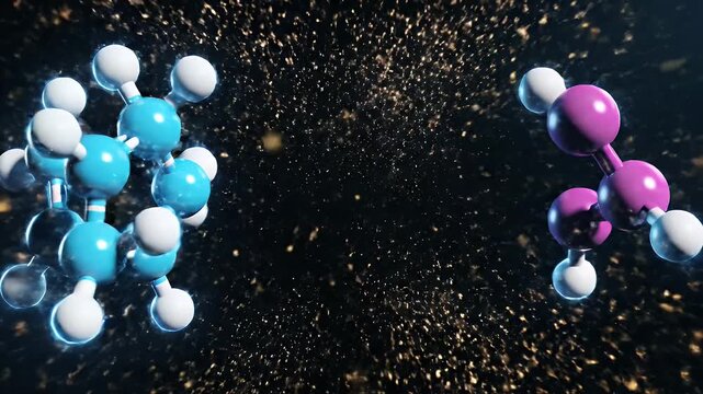 Molecular Structures - Visualizing Chemical Bonds and Reactions in Stunning Detail.
