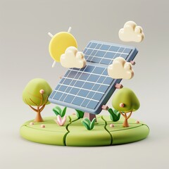 3D render icon  8K 3D Model illustrator  3D render clay style of a glowing lightbulb representing innovation, isolated on pure white background 8K