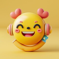 3D render icon  8K 3D Model illustrator  3D render clay style of a glowing lightbulb representing innovation, isolated on pure white background 8K