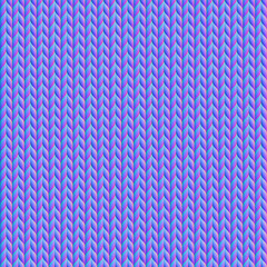 The background of the knit material.
Normal map texture. And complete seamless pattern.