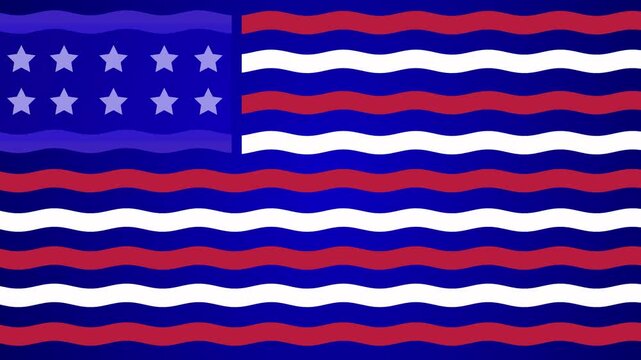 Seamless chevron stripe pattern with wavy ocean style design for wallpaper and fabric