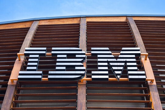 Milan, Italy - November 9, 2025: IBM -International Business Machines Corporation- is a global technology and consulting company