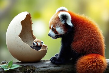 A Red Panda's Arrival,Egg-cellent Discovery