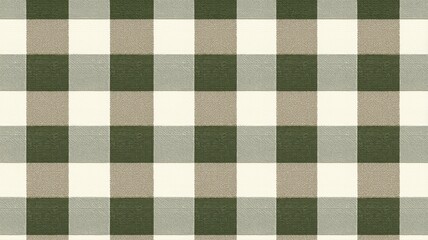 落ち着いた色合いのチェック柄テクスチャ。背景やインテリア素材に適したデザイン。