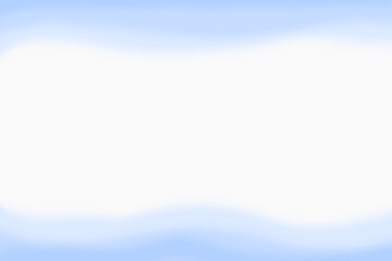 手書きのぼんやりしたブルーライン背景イメージ