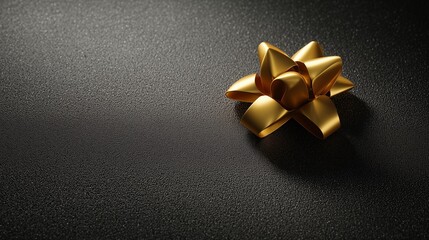 golden gift ribbon