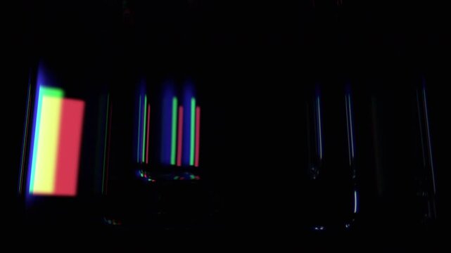 Abstract animation, futuristic background design, 4k seamless looped video, 3d render