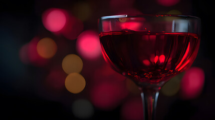 octet. Elegant goblet glass with red wine against dark sophisticated background. bar promotions, beverage menus, designed for product packaging and bar promotions, used by it administrators.