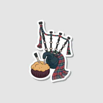 January 25 Burns Night Icon

