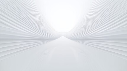 Abstract White Architectural Interior