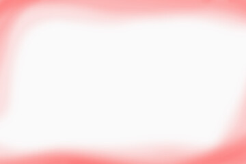 手書きのぼんやりしたレッドライン背景イメージ